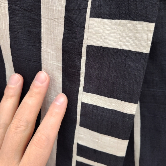 NEW Alembika striped blazer jacket 2X 3X plus size linen cotton new summer - Picture 7 of 13